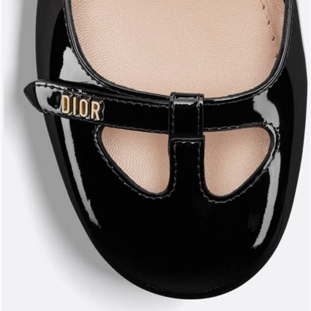 *SOLD *NIB Authentic Christian Dior Aime Black Patent Leather Platform pump
